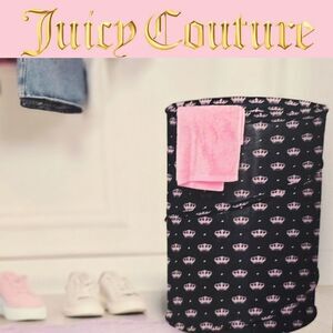 Juicy Couture Home Crown Pattern Pop-Up Hamper